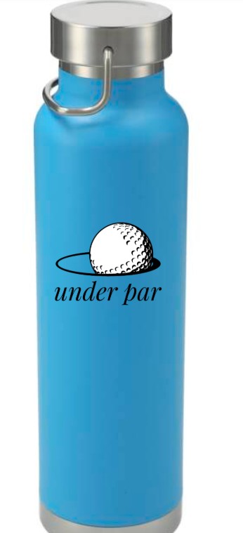22oz. insulated water bottle which you can personalize