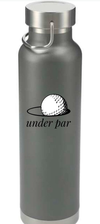 22oz. insulated water bottle which you can personalize