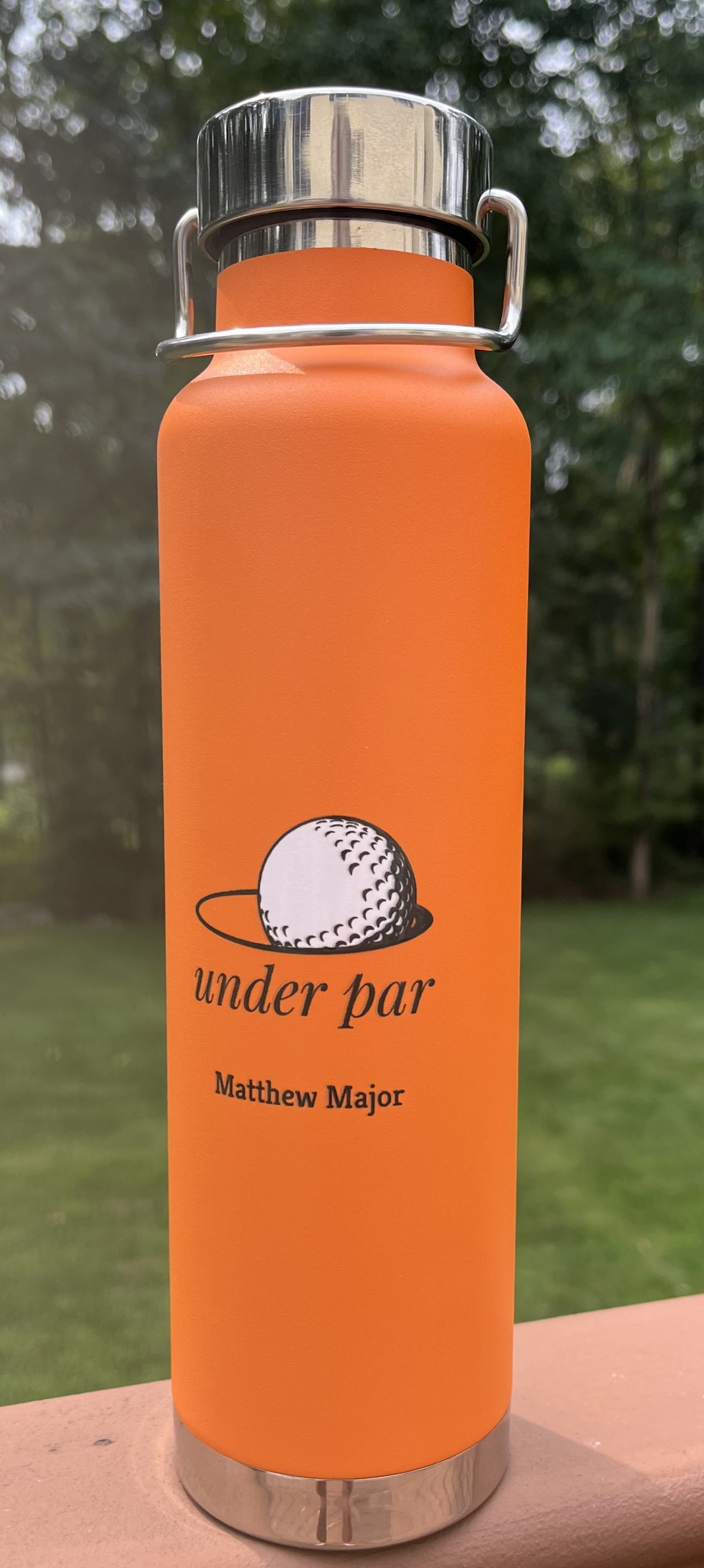 22oz. insulated water bottle which you can personalize